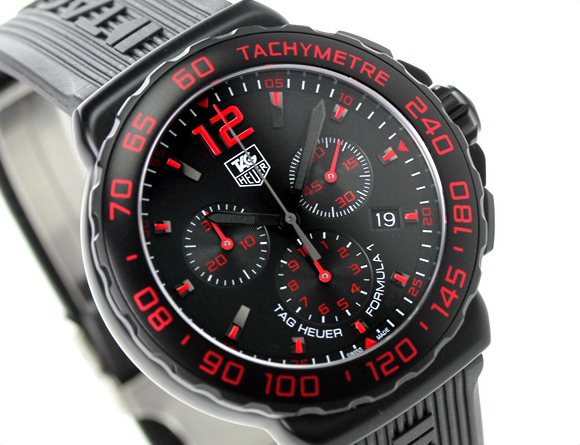 タグホイヤースーパーコピーTAG HEUER フォーミュラ1 クロノグラフ フルブラック CAU111D.FT6024